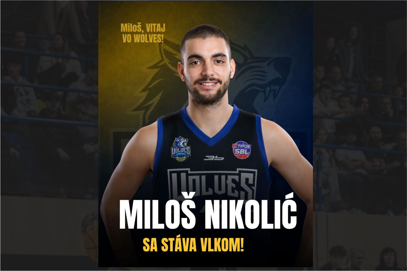 NOVÁ POSILA! Miloš Nikolič!