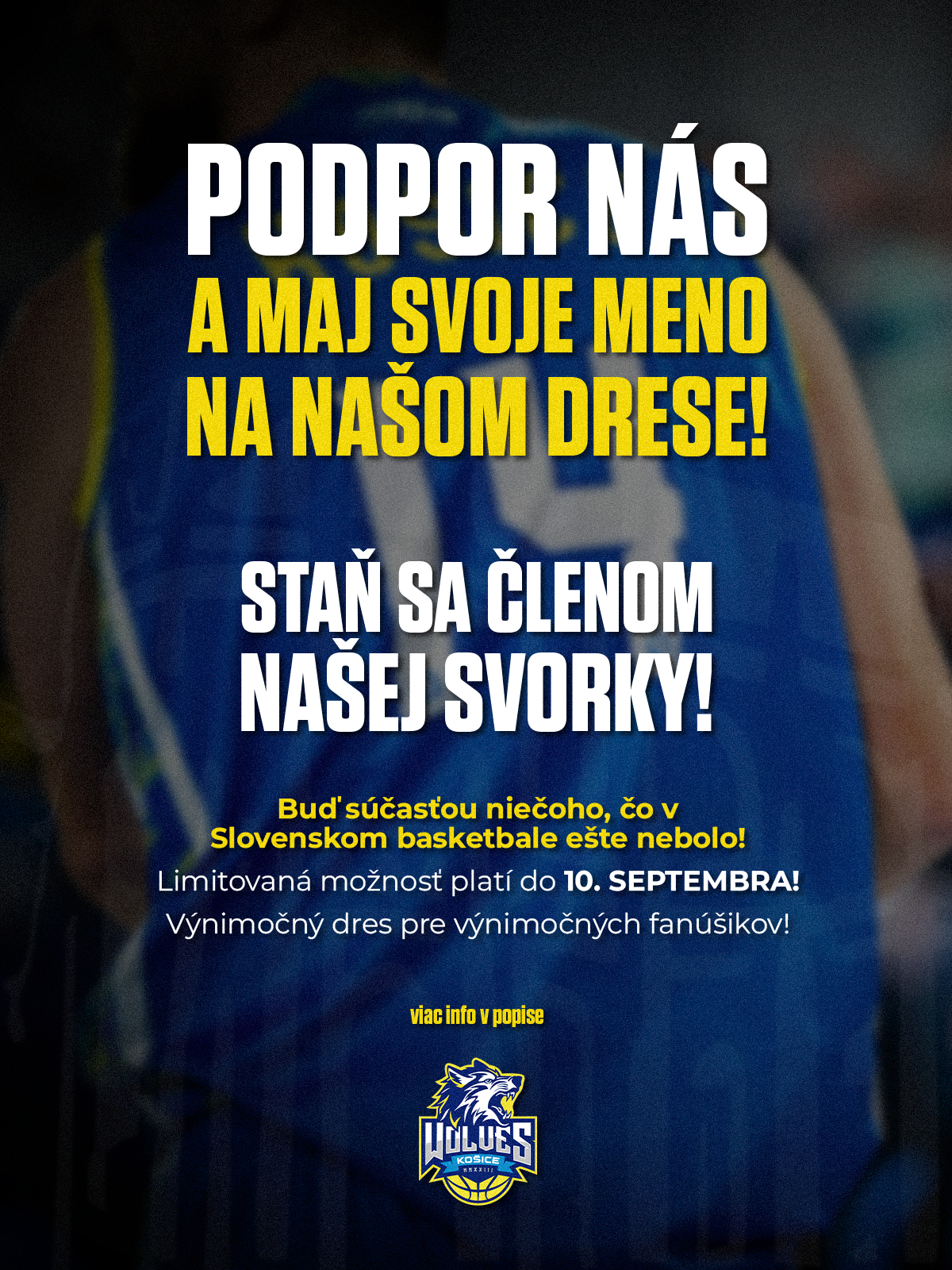 BUĎ SÚČASŤOU NÁŠHO KLUBU V PREMIÉROVEJ SEZÓNE!